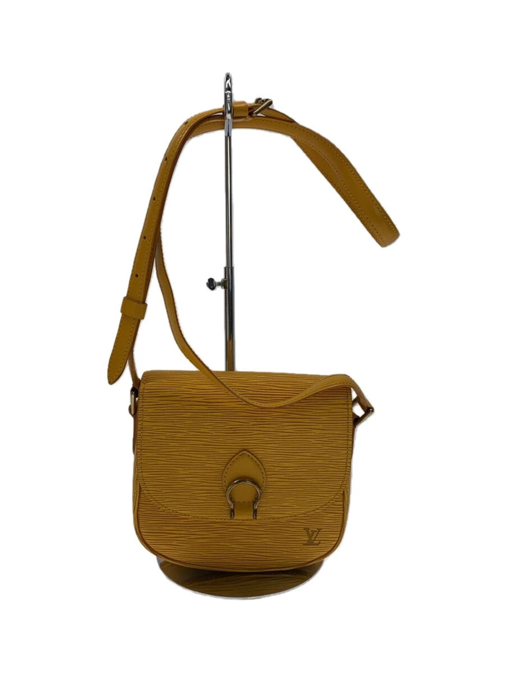 LOUIS VUITTON Saint Cloud Epi Leather Bag Orange